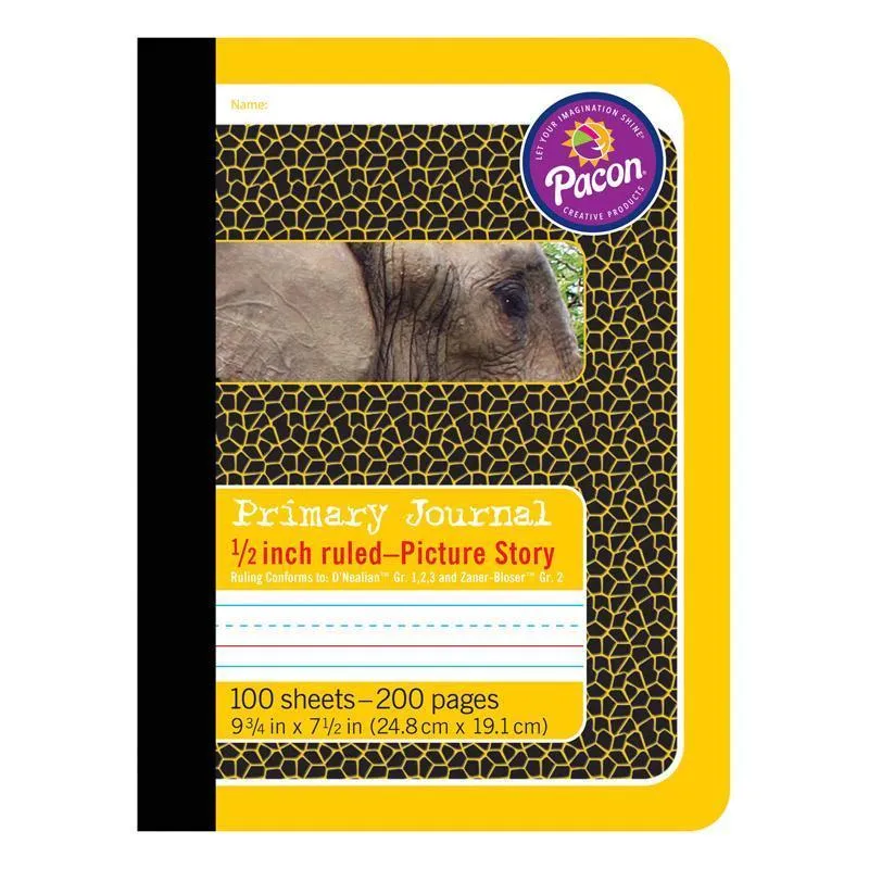 (12 Ea) Composition Book 1/2 In