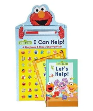 123 Sesame Street: I Can Help! (A Storybook And Chore Chart Gift Set)
