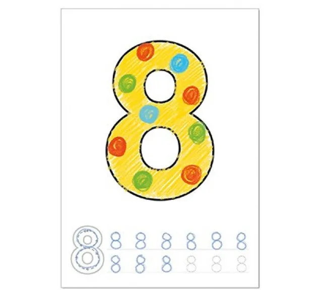 [3-Pack] Orchard Toys Number Colouring Book