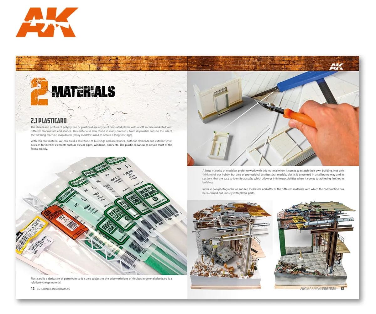 AK Learning Series (No. 9) - The Ultimate Guide to Making Buildings in Dioramas
