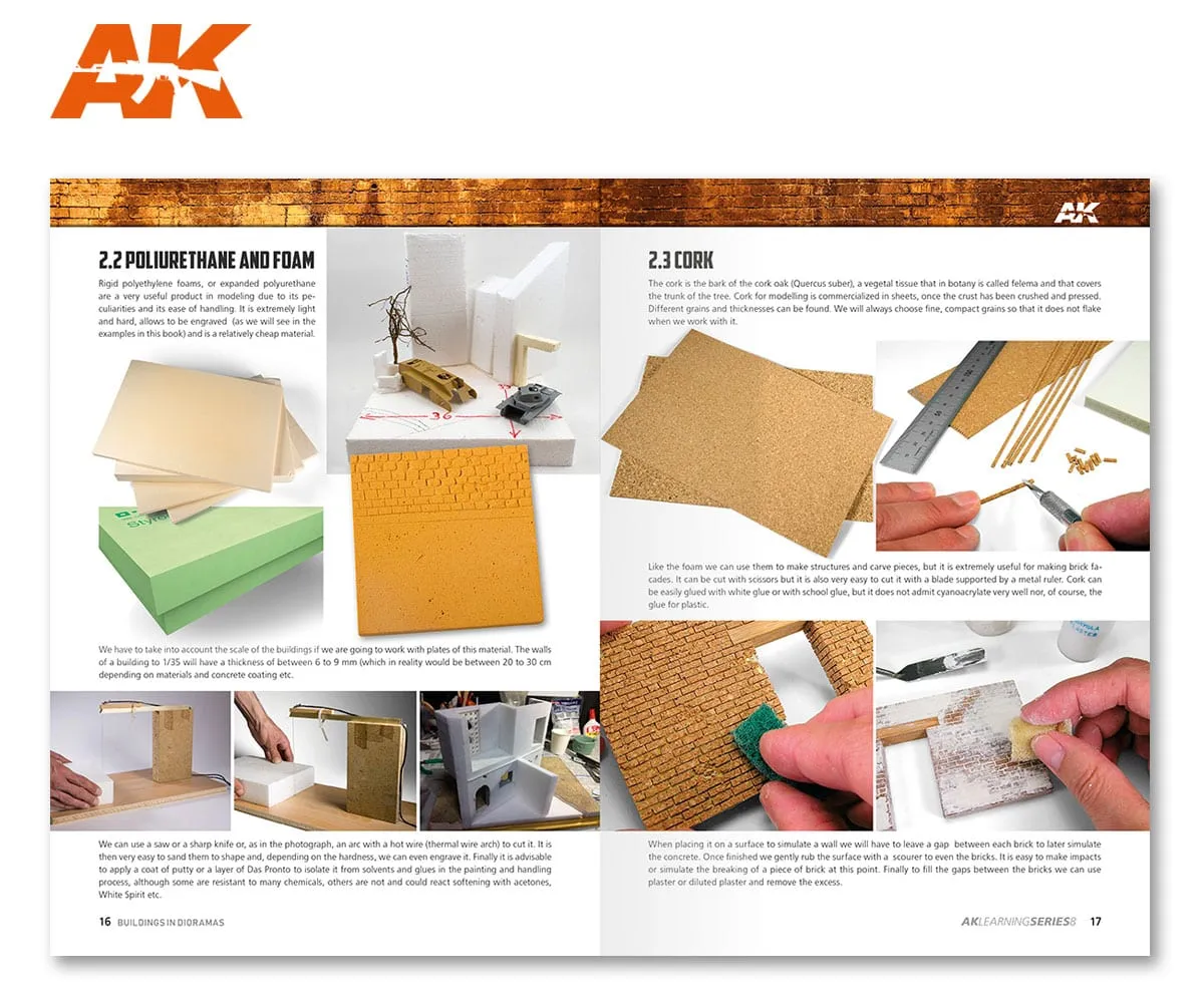 AK Learning Series (No. 9) - The Ultimate Guide to Making Buildings in Dioramas