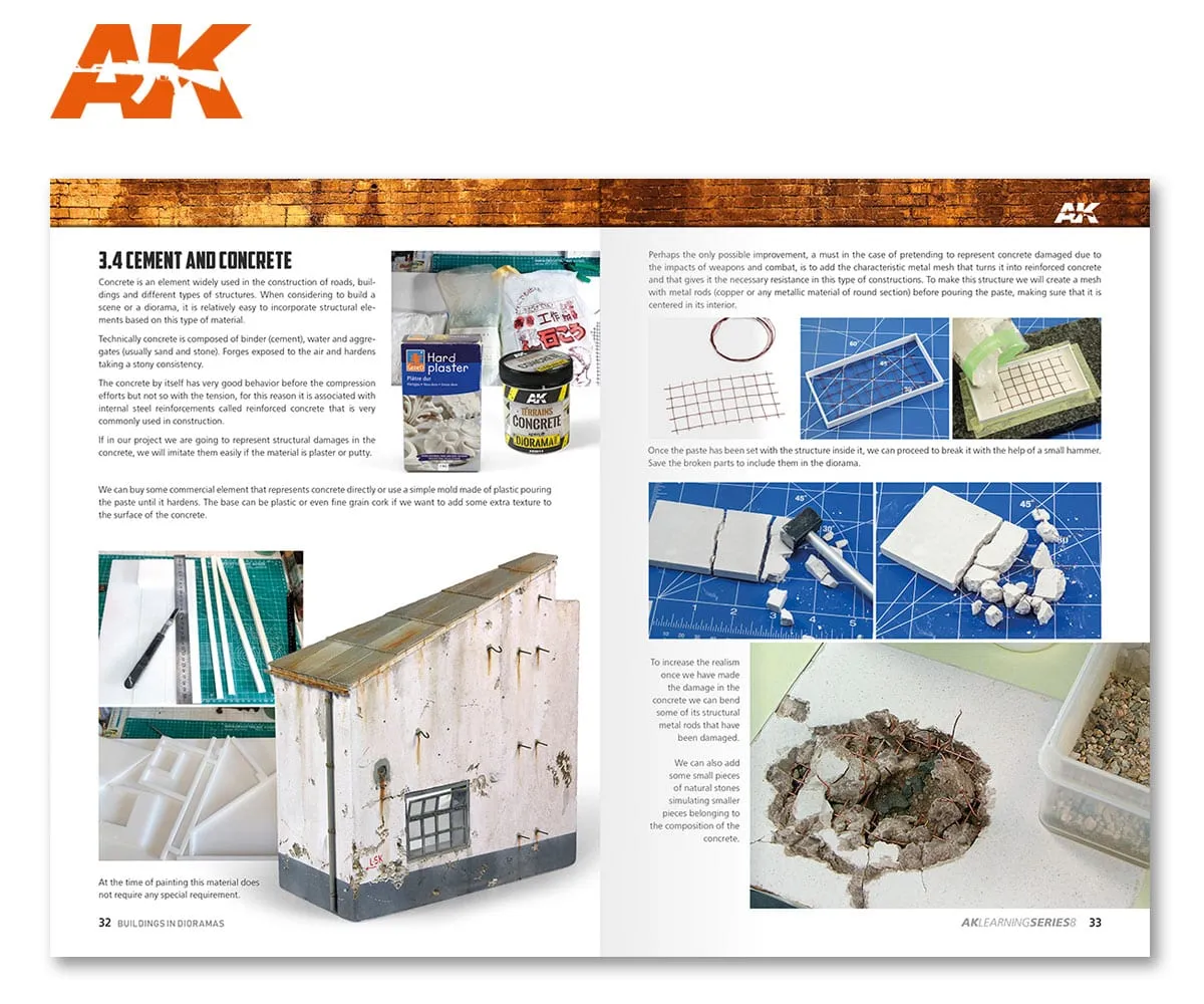 AK Learning Series (No. 9) - The Ultimate Guide to Making Buildings in Dioramas