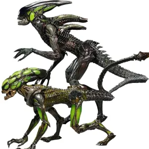 Aliens: Fireteam Elite Series 2 Burster & Spitter Alien 7″ Scale Action Figures - NECA