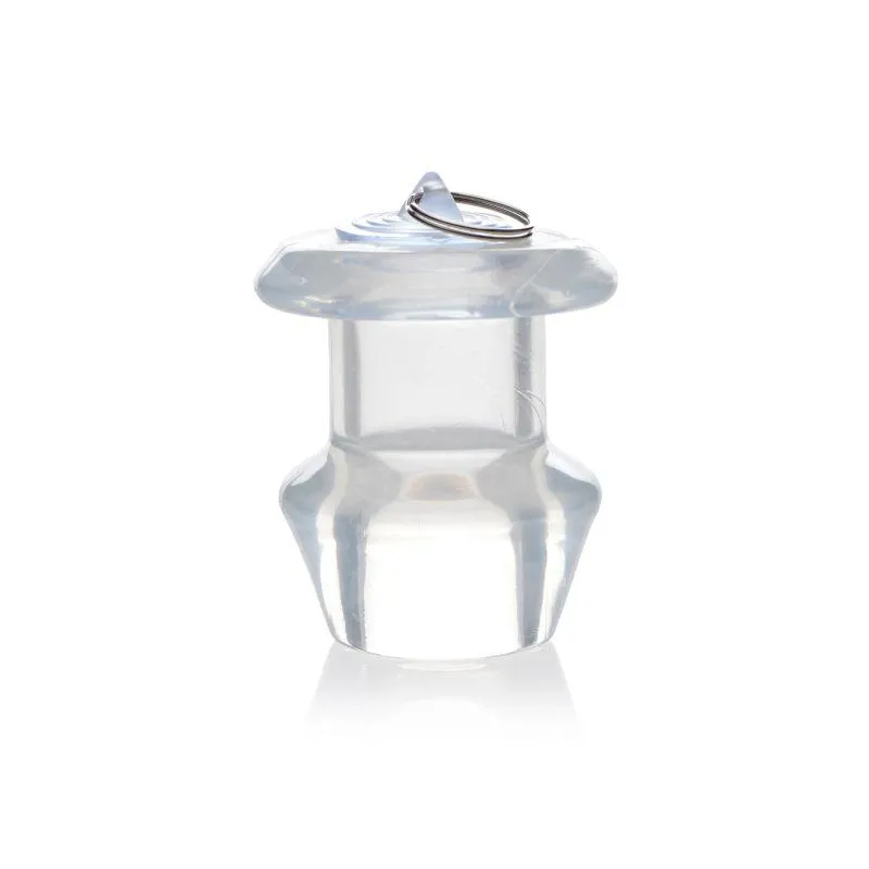 Ass Bung Clear Hollow Anal Dilator 3in Medium