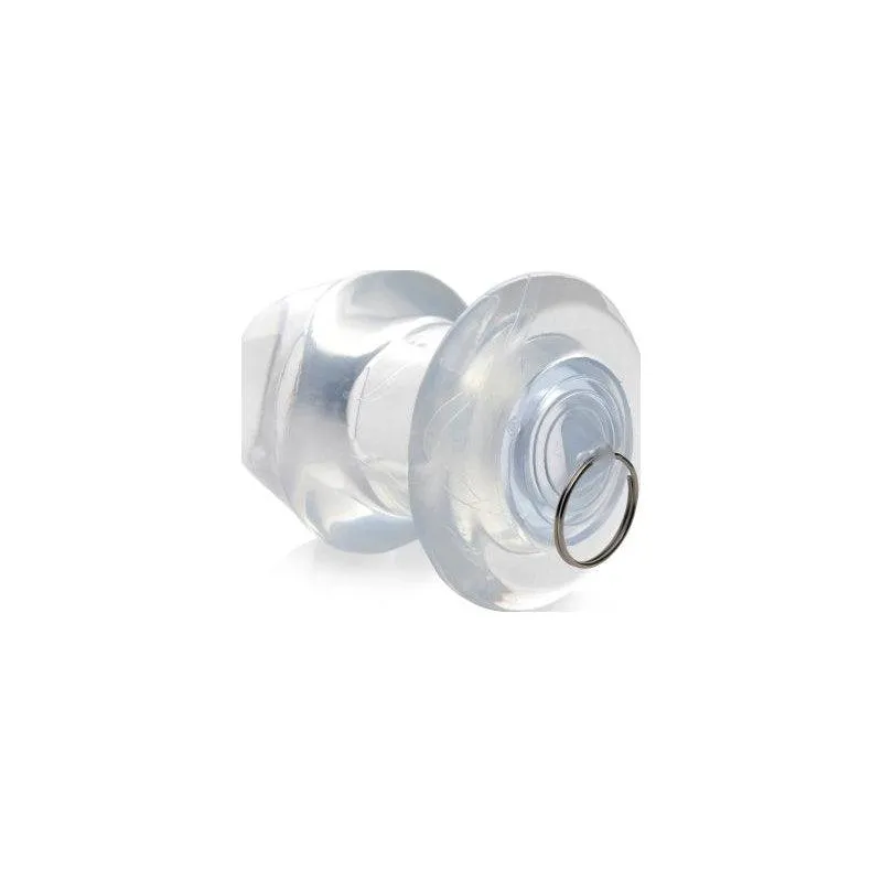 Ass Bung Clear Hollow Anal Dilator 3in Medium
