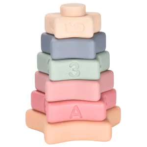 Baby Stacking Toys Set Of 6 Multicolor - Stacking Blocks For Babies 6