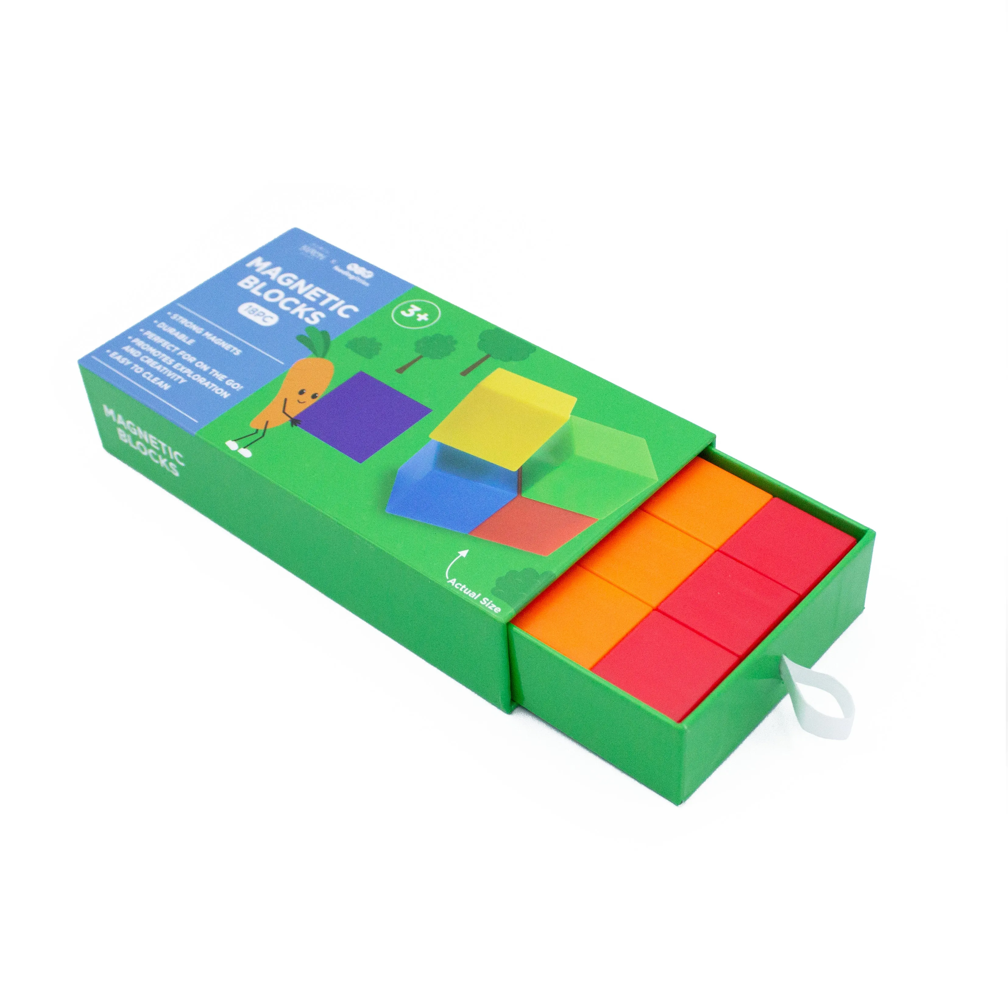 BapronBaby 18pc Magnetic Blocks (ages 3 )