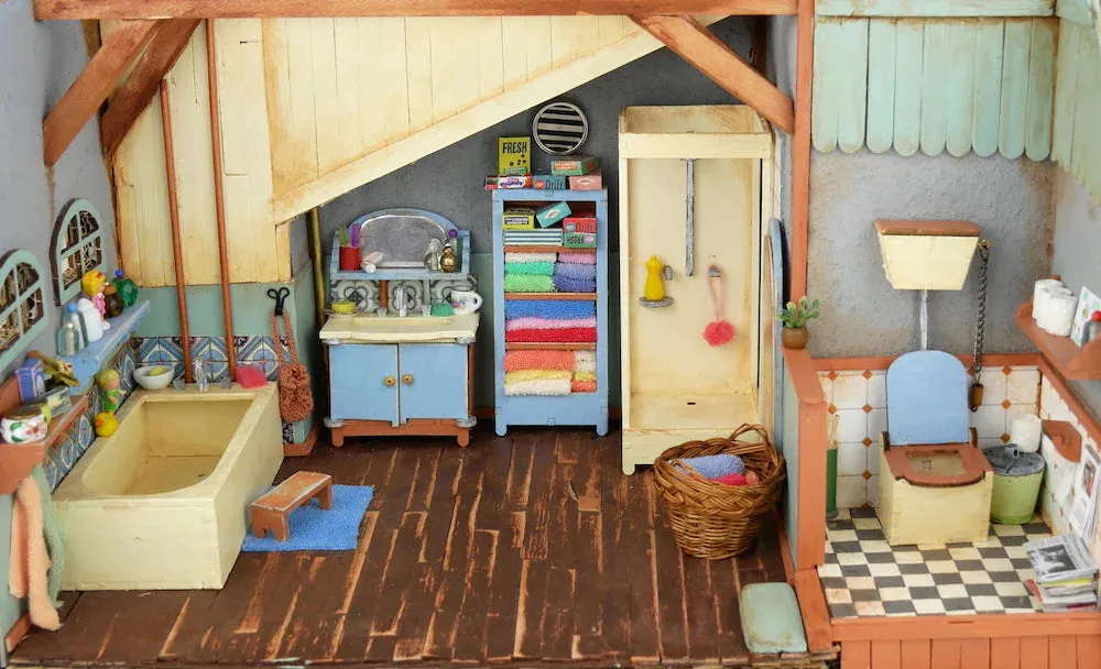 Bathroom Wooden Furniture Kit