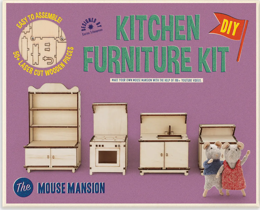 Bathroom Wooden Furniture Kit