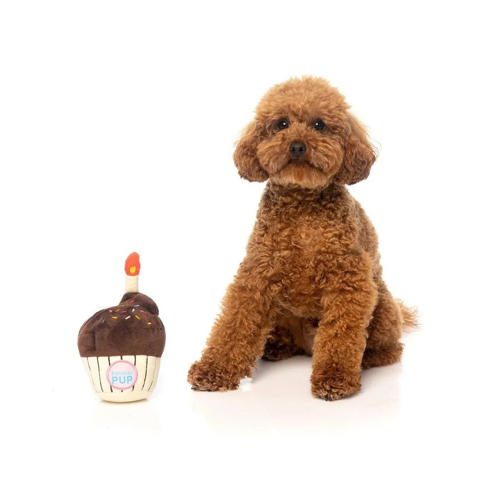Birthday Cake Dog Plush Toy