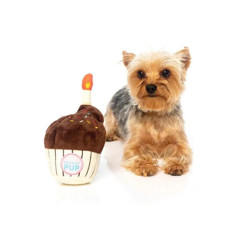 Birthday Cake Dog Plush Toy