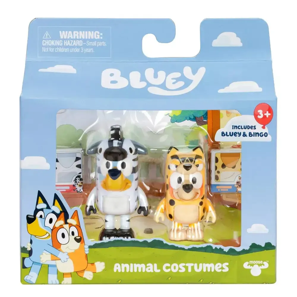 Bluey 2-Pack Figures Animal Costumes