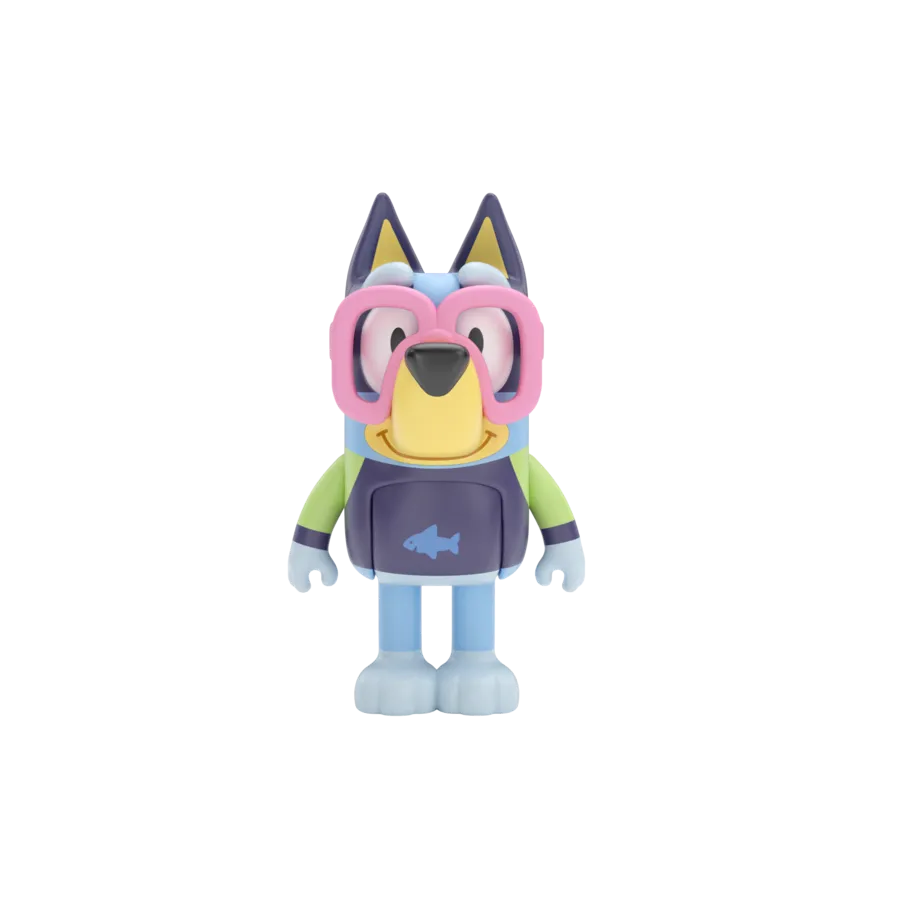Bluey S9 Figure 4 Pack - Family Beach Day