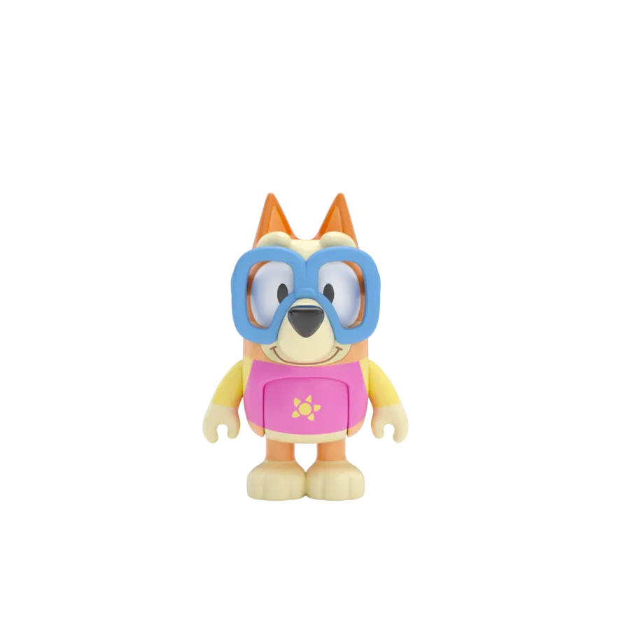 Bluey S9 Figure 4 Pack - Family Beach Day