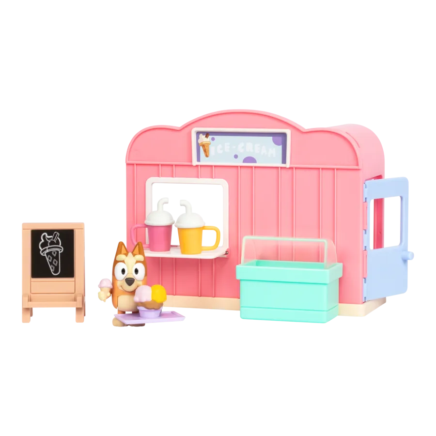 Bluey Series 10 Ice Cream Shop Mini Playset