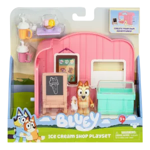 Bluey Series 10 Ice Cream Shop Mini Playset