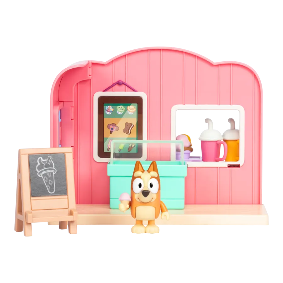 Bluey Series 10 Ice Cream Shop Mini Playset