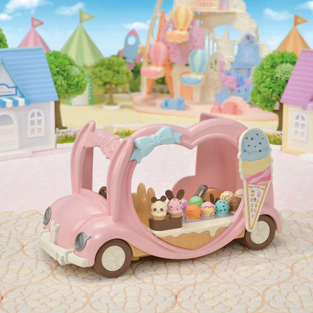 Calico Critters ice cream van