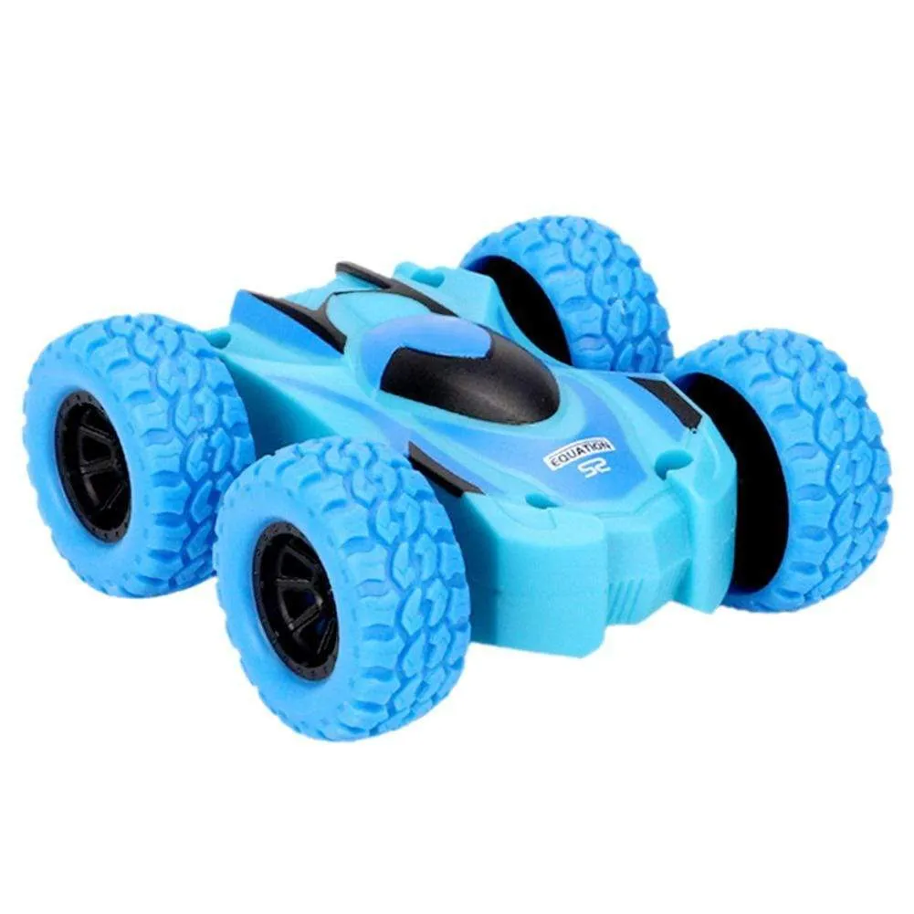 Car Models Funny Kids Inertia Vehicle Model Toy Double-sided Dump Acrobatic Climbing Children Cool Birthday Gift 7.5X7X3CM
