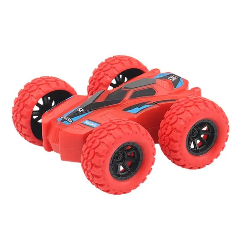 Car Models Funny Kids Inertia Vehicle Model Toy Double-sided Dump Acrobatic Climbing Children Cool Birthday Gift 7.5X7X3CM