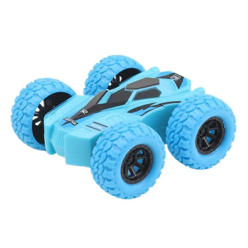 Car Models Funny Kids Inertia Vehicle Model Toy Double-sided Dump Acrobatic Climbing Children Cool Birthday Gift 7.5X7X3CM