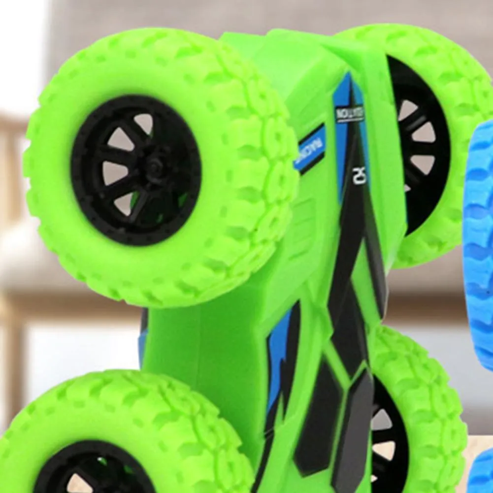 Car Models Funny Kids Inertia Vehicle Model Toy Double-sided Dump Acrobatic Climbing Children Cool Birthday Gift 7.5X7X3CM