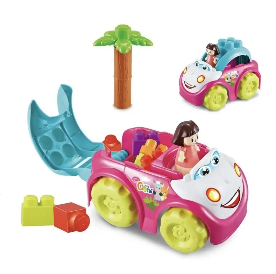 Car Shape Enlightenment Building Blocks | 10 Pcs