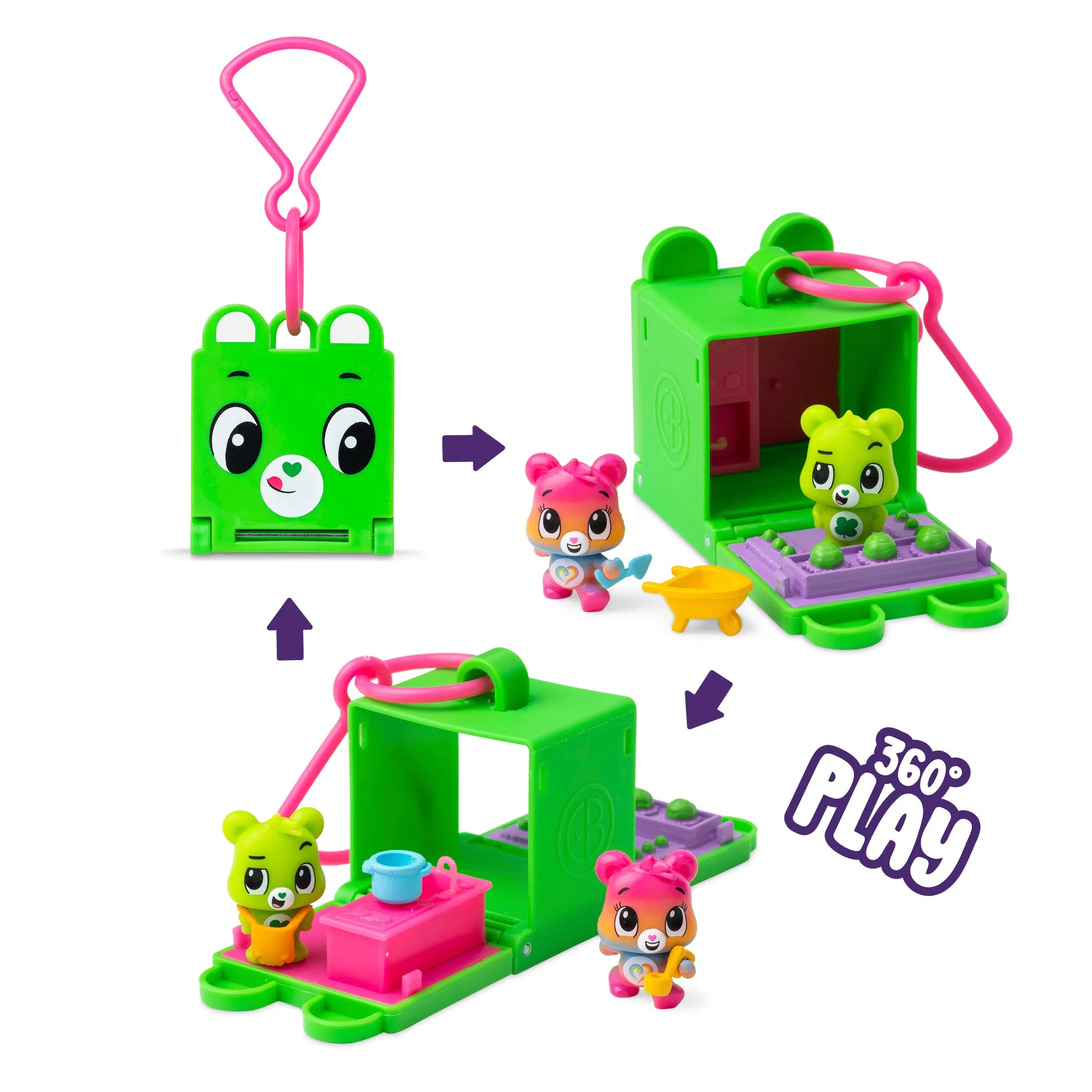 Care Bears Lil' Besties Suprise Play Cubbies