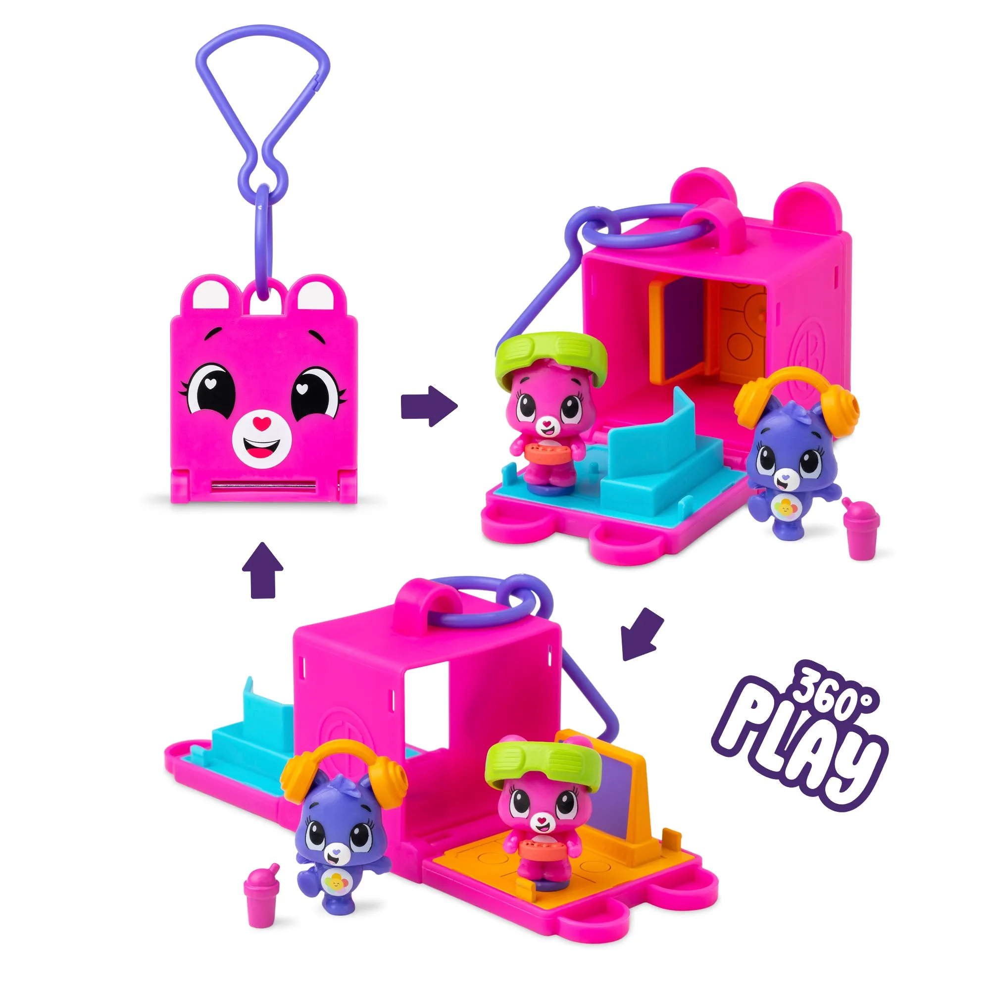 Care Bears Lil' Besties Suprise Play Cubbies