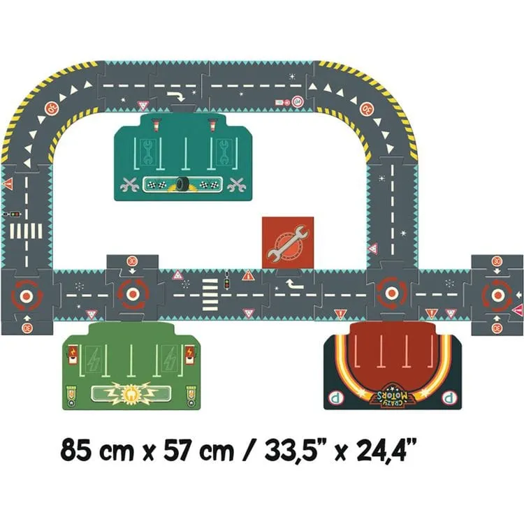 City Circuit 24 Piece Giant Puzzle