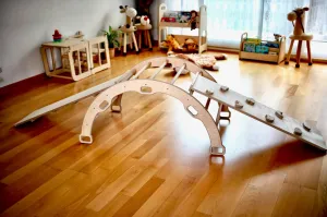 Climbing Arch/Rocker With 2 Ramps | Best Montessori Toys for 1-Year-Olds
