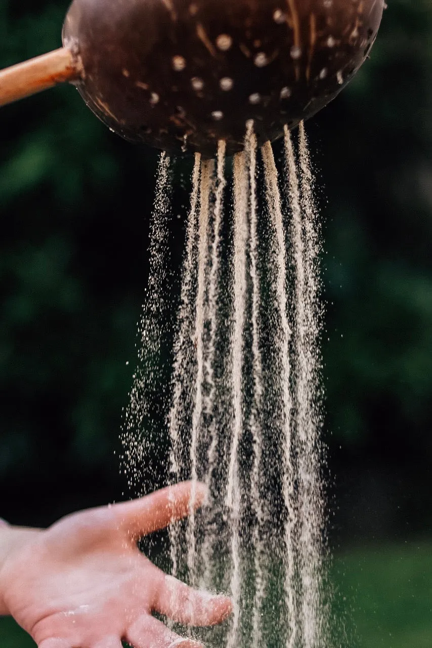 Coconut Sand and Water Sieve Toy