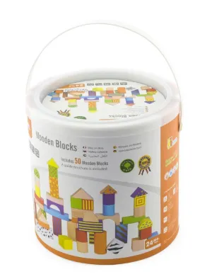 Colourful Block Set: Stripes 50pc