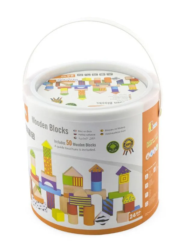 Colourful Block Set: Stripes 50pc