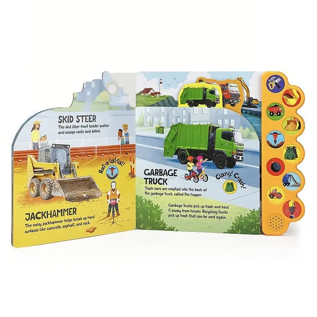 Dig It! Dump It! Build It! Construction Sound Book