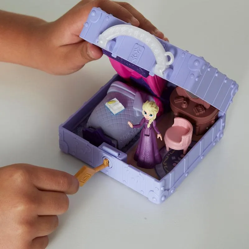 Disney Frozen Pop Adventures Elsa's Bedroom Pop-up Playset With Handle