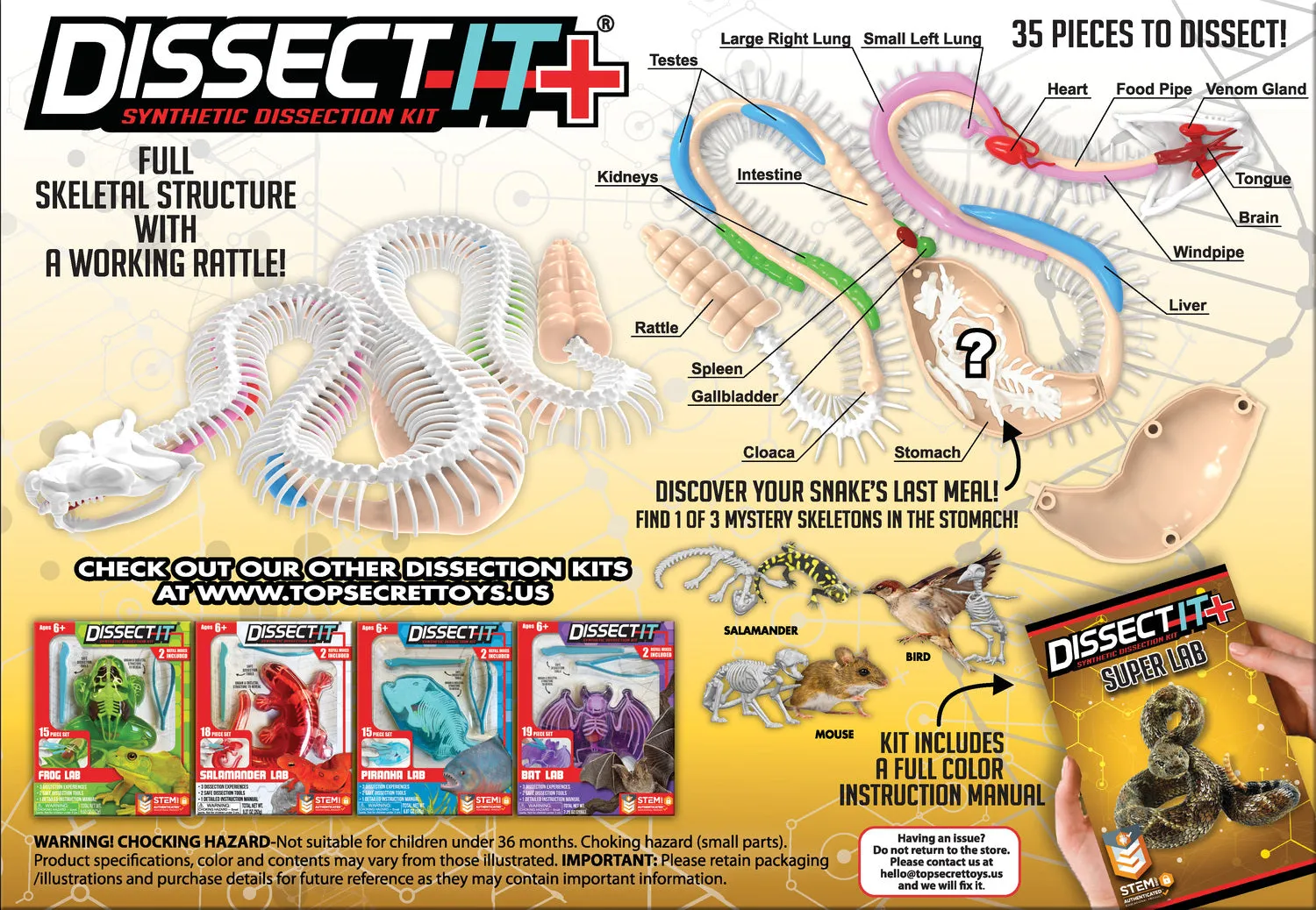 Dissect-It® Rattlesnake Super Lab