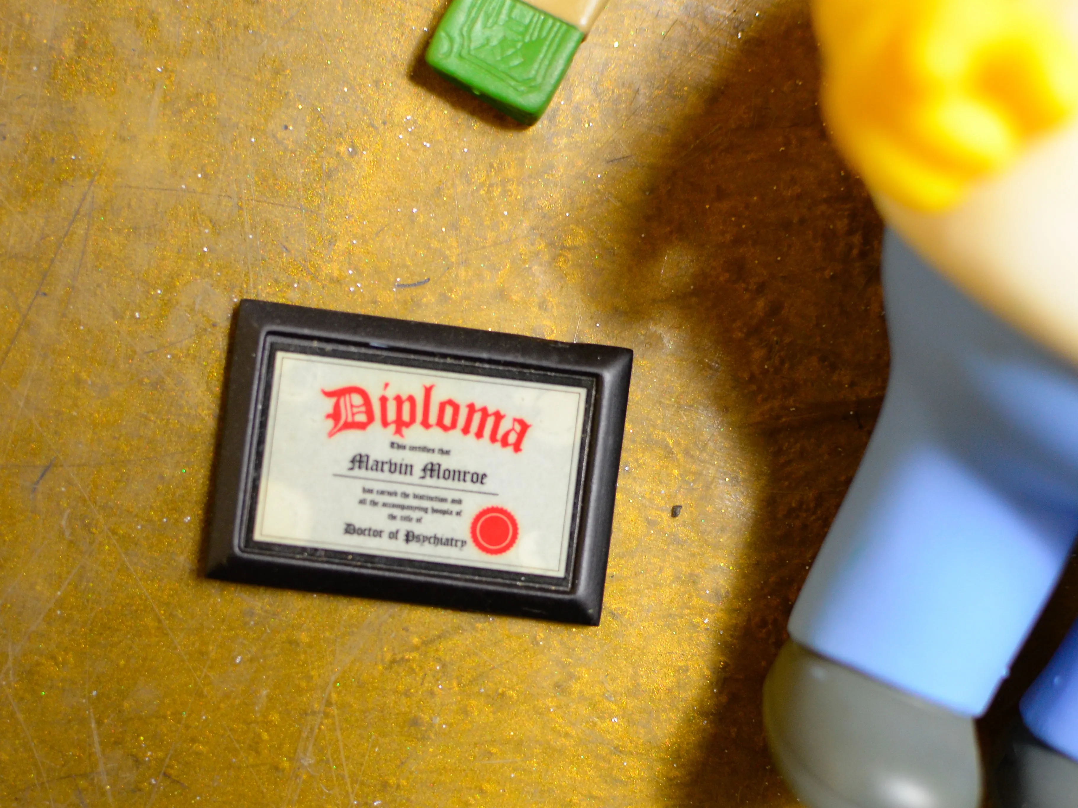 Dr. Monroe - Playmates Simpsons World Of Springfield Vintage Figure