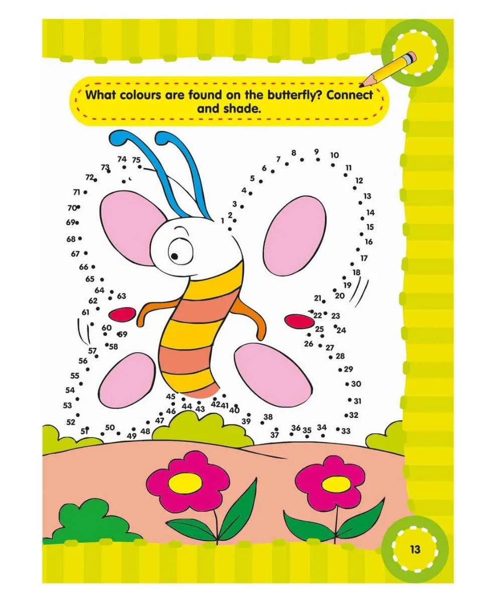 Dreamland Fun with Dot to Dot Part 4 - An Interactive & Activity Book For Kids (English)