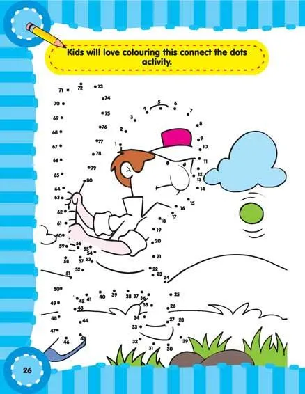 Dreamland Fun with Dot to Dot Part 5 - An Interactive & Activity Book For Kids (English)