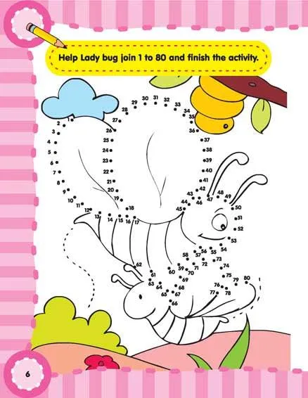 Dreamland Fun with Dot to Dot Part 5 - An Interactive & Activity Book For Kids (English)