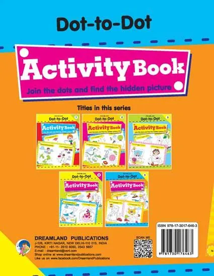 Dreamland Fun with Dot to Dot Part 5 - An Interactive & Activity Book For Kids (English)