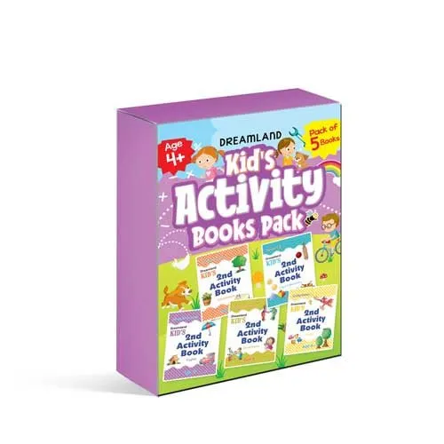 Dreamland Publications Kid's 2nd Activity Pack (5 Titles)