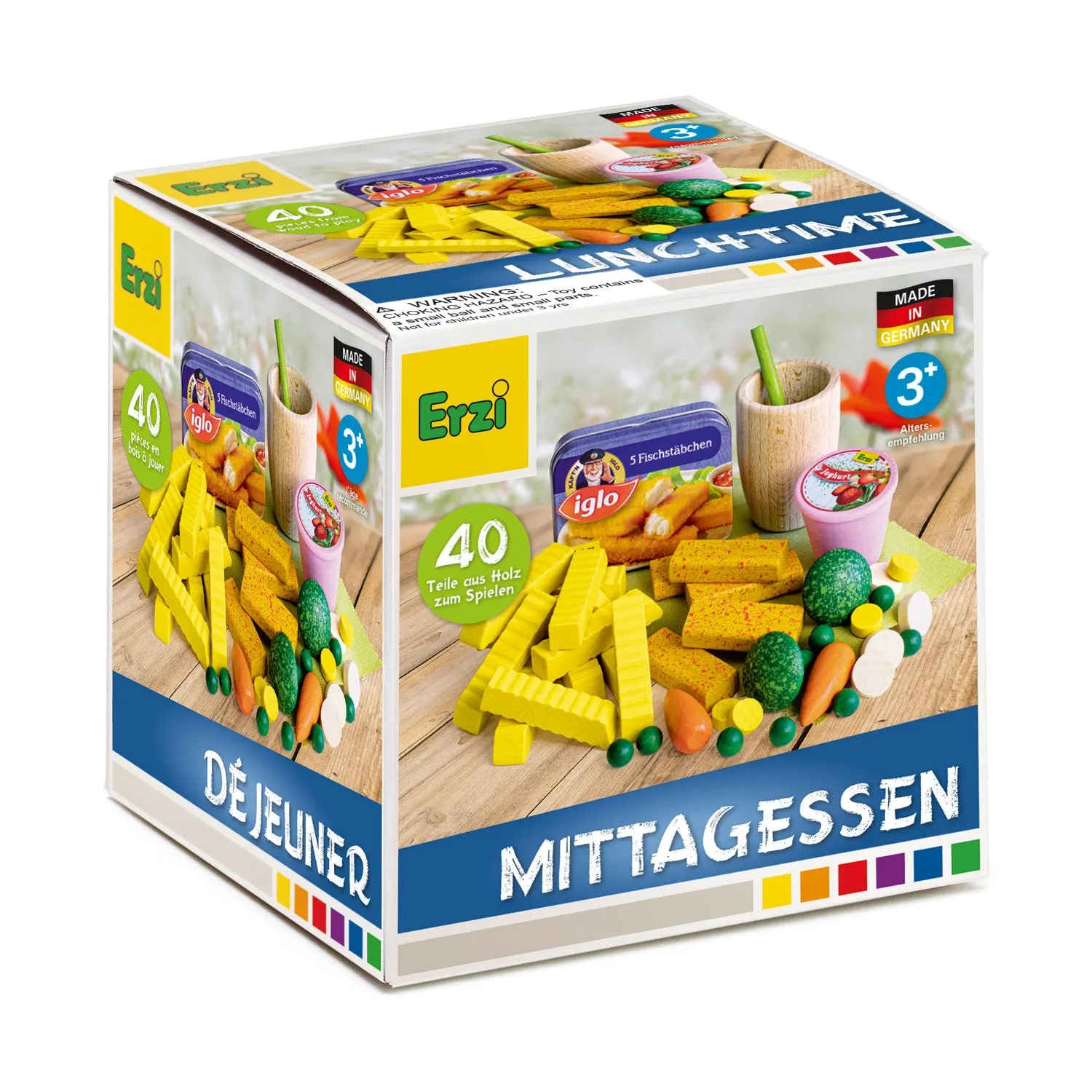 Erzi Lunchtime Assortment Wooden Play Food Set