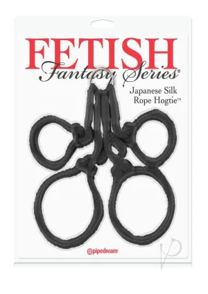 Ff Japanese Silk Rope Hogtie Black