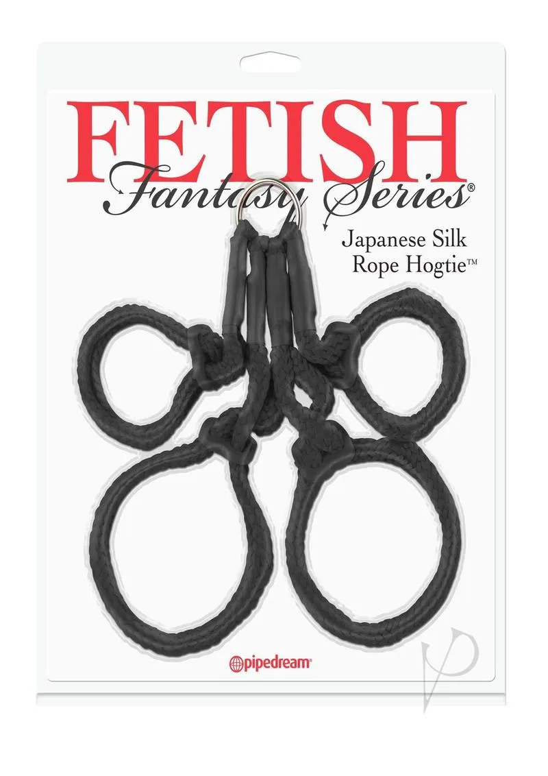 Ff Japanese Silk Rope Hogtie Black