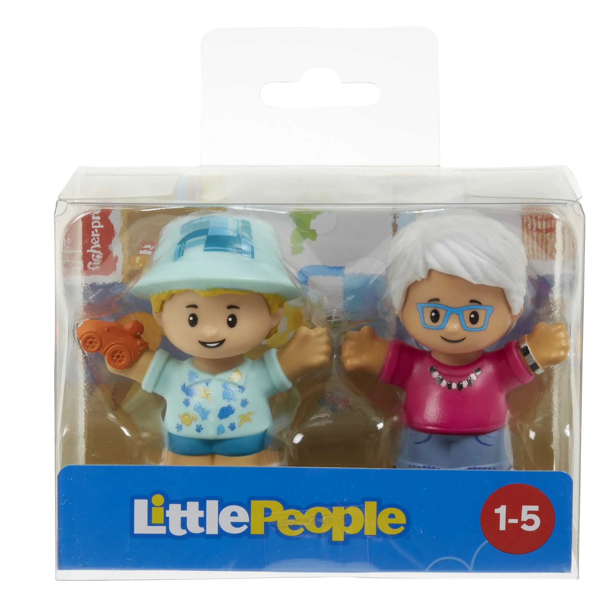 Fisher-Price Little People 2 Pack - Grandma And Grandson
