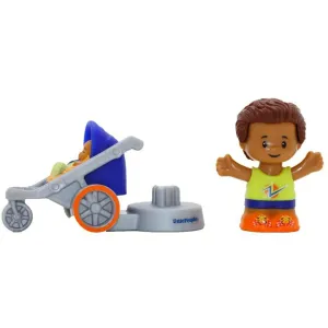 Fisher-Price Little People 2 Pack - Jogger And Jogging Stroller