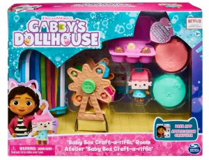 Gabby's Dollhouse Deluxe Room - Baby Box Craft-A-Riffic Room