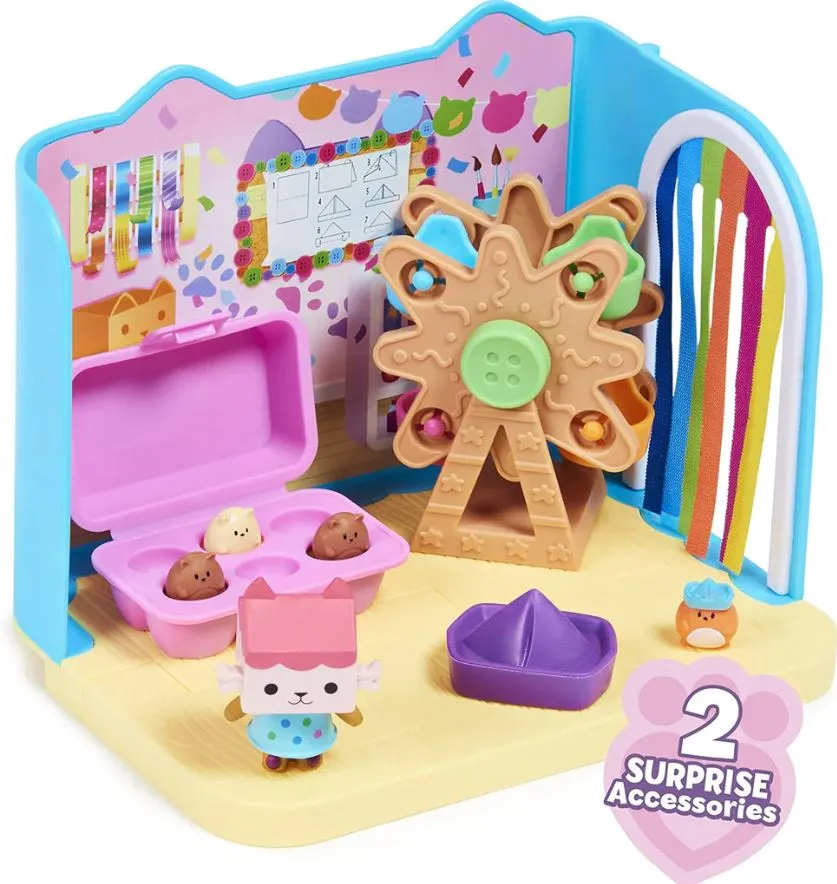 Gabby's Dollhouse Deluxe Room - Baby Box Craft-A-Riffic Room
